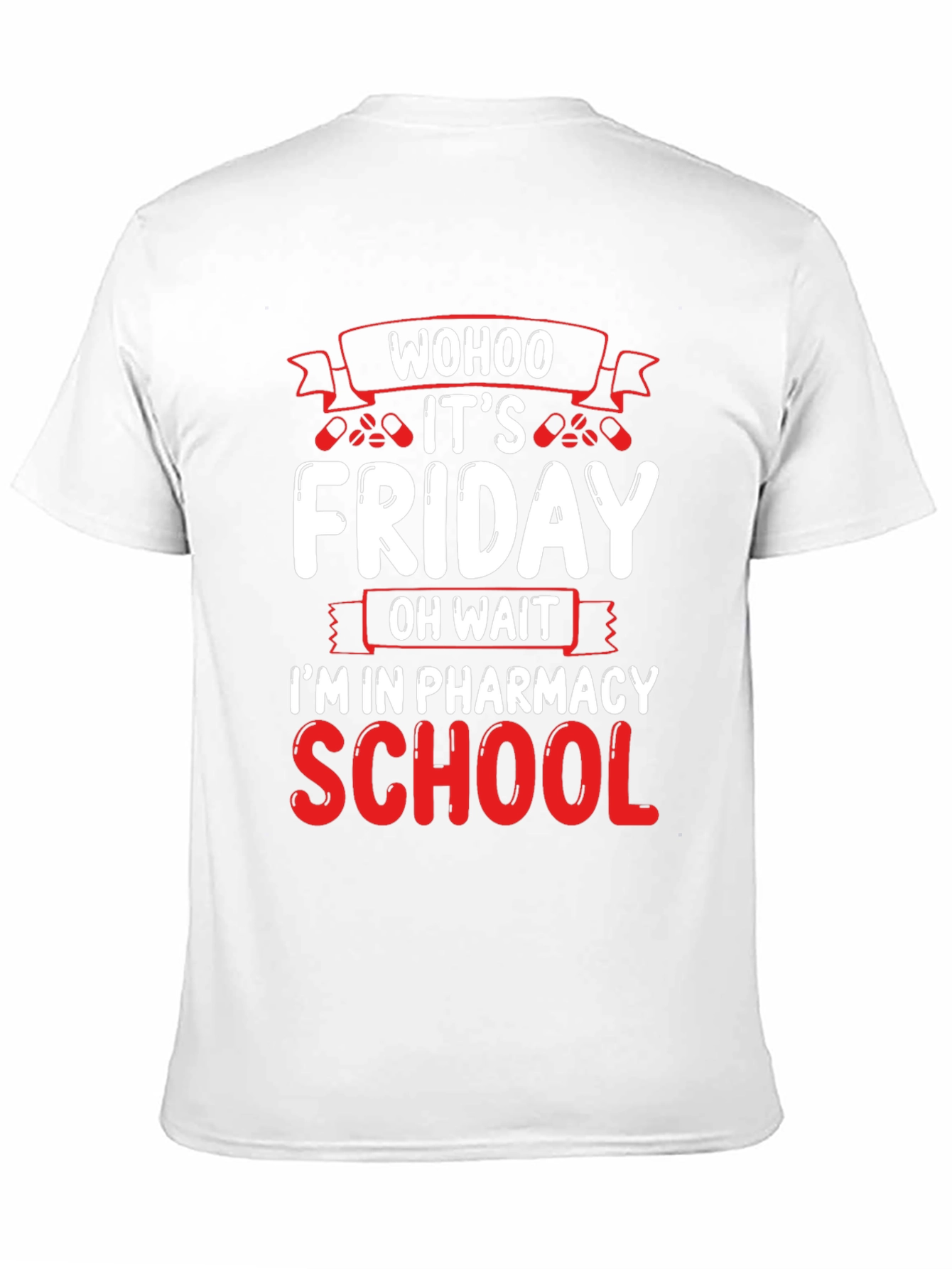 Black Pharmacy School Friday T-Shirt view 11