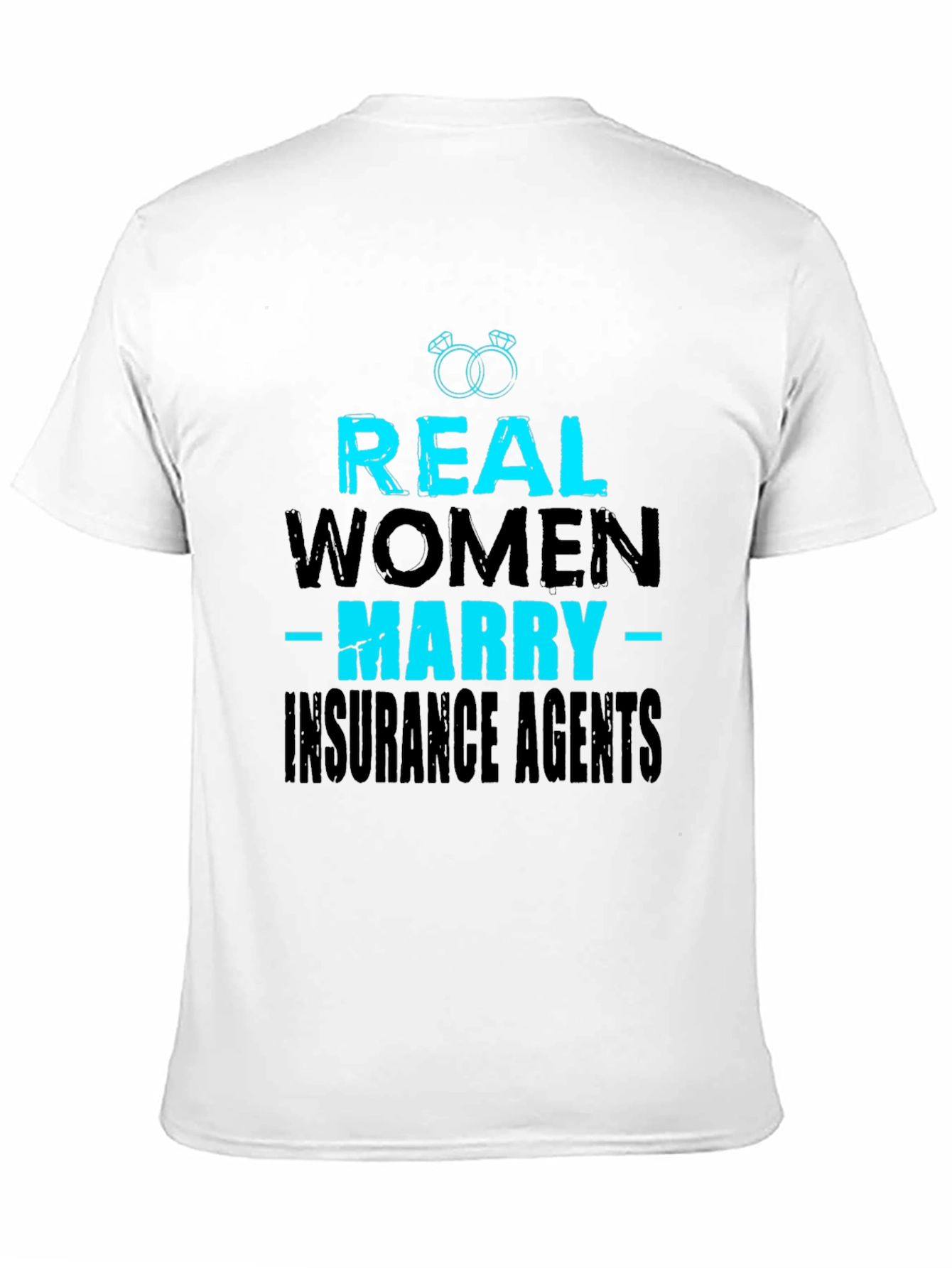 Black Real Women Marry Insurance Agents T-Shirt view 11