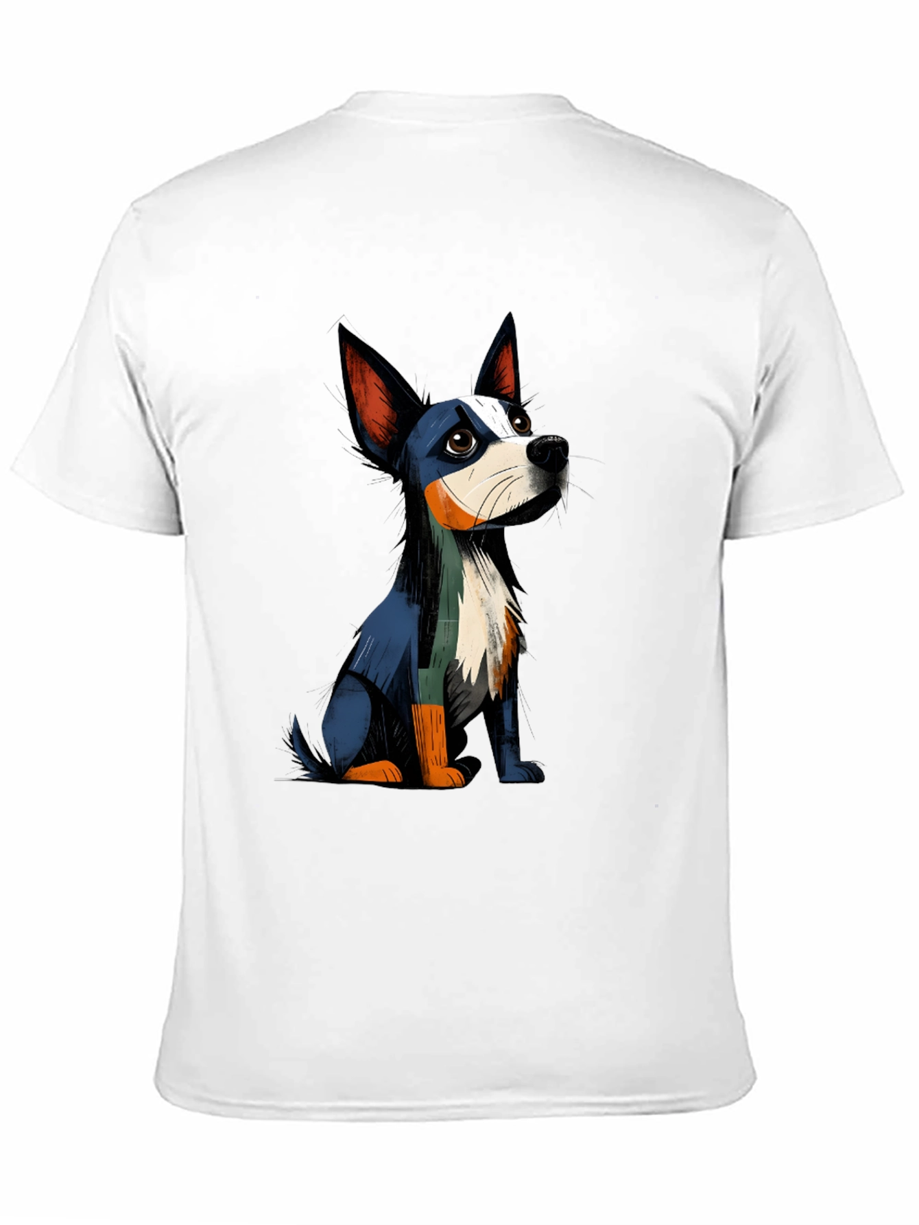 Black Dog Graphic Tee - Men's Black T-Shirt view 11