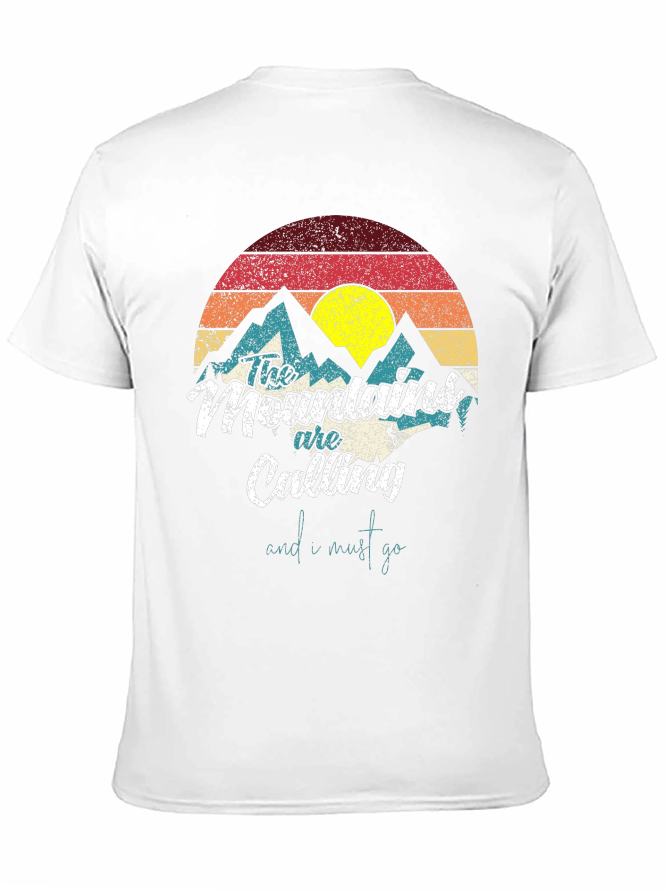 Black Mountains Are Calling T-Shirt - Nature Adventure Tee view 11