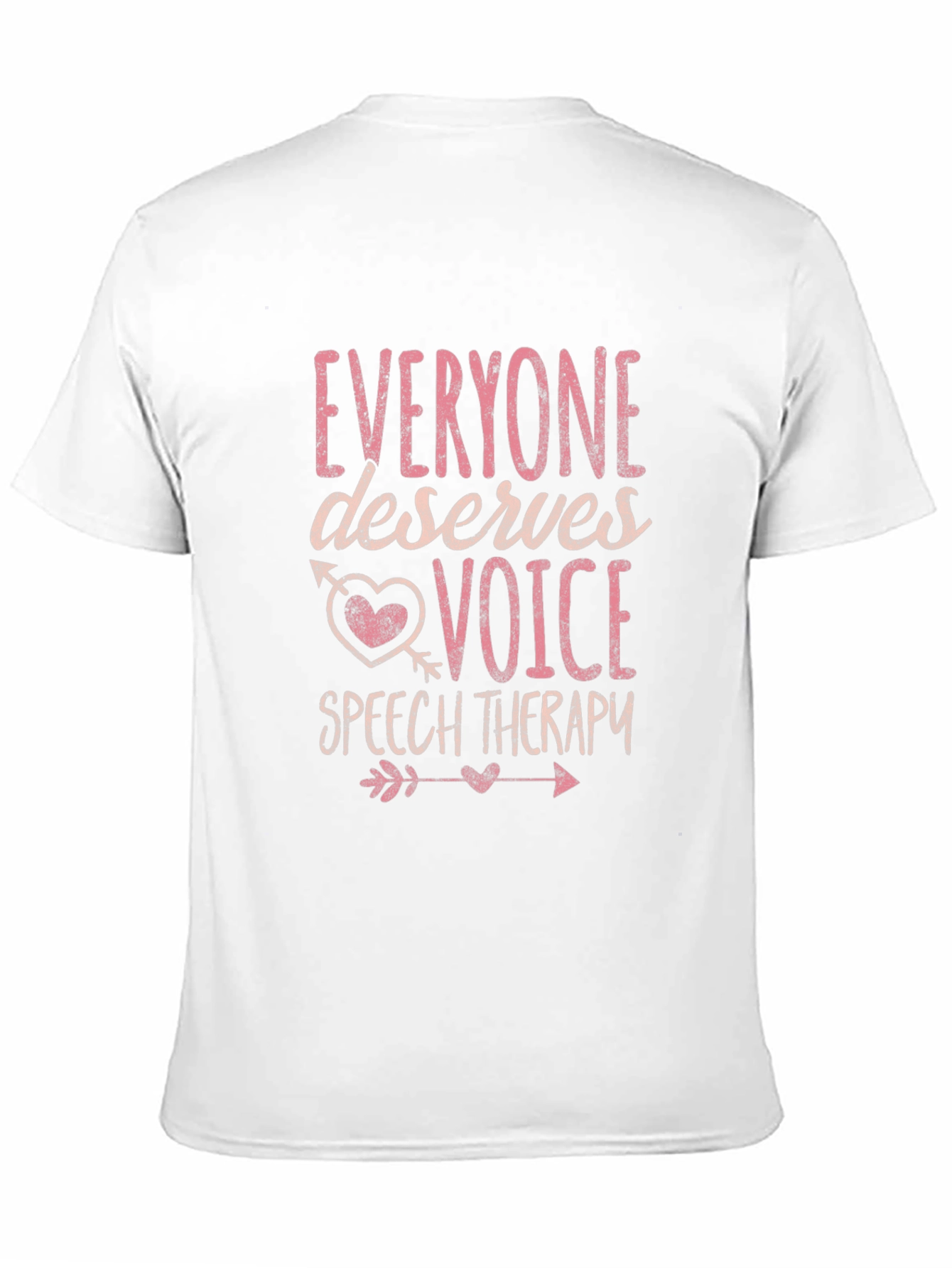 Black Everyone Deserves Voice Speech Therapy T-Shirt view 11