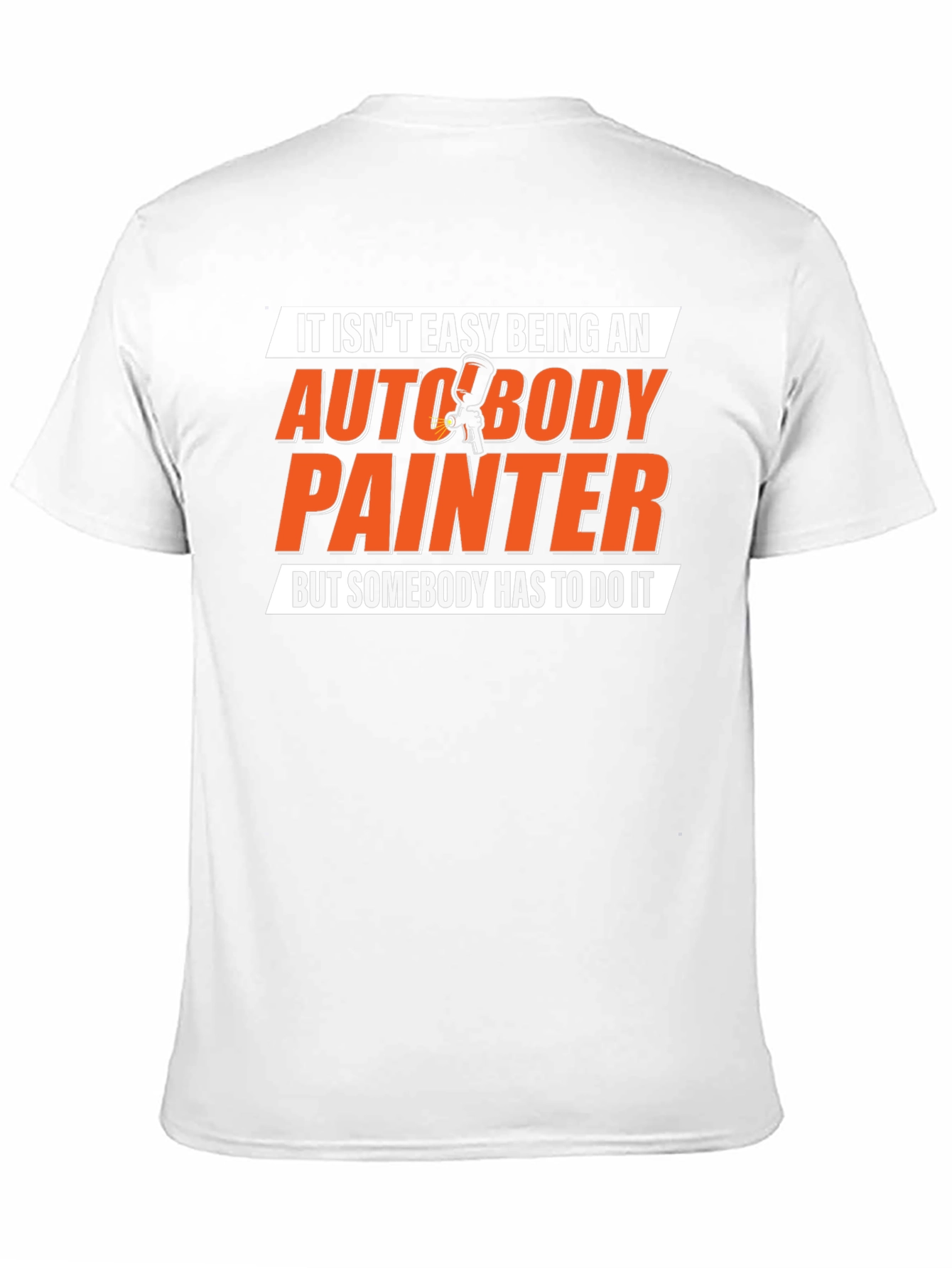 Black Auto Body Painter Graphic Tee - Black view 11