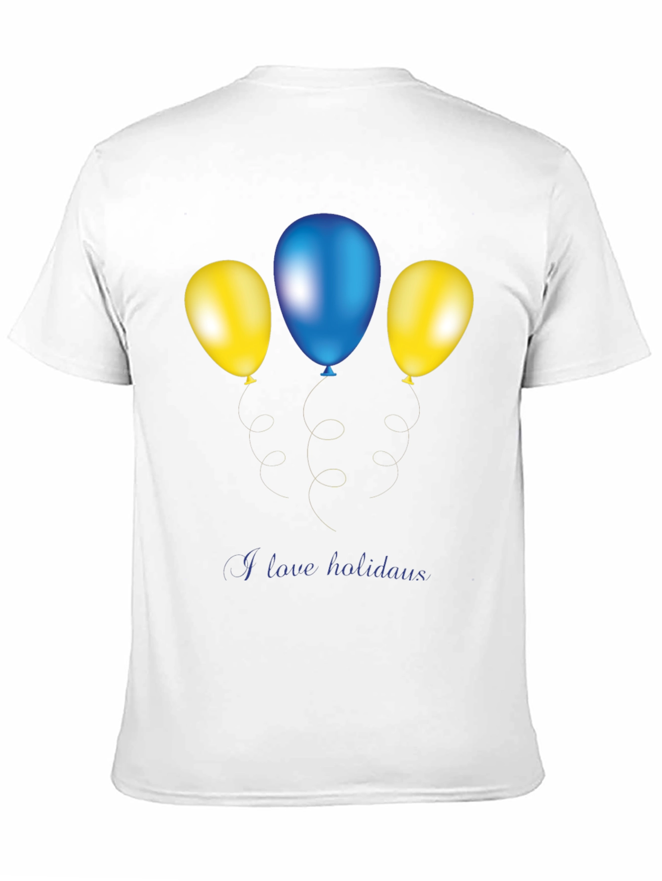 Black Festive Balloons Graphic Tee - Holiday Fun view 11