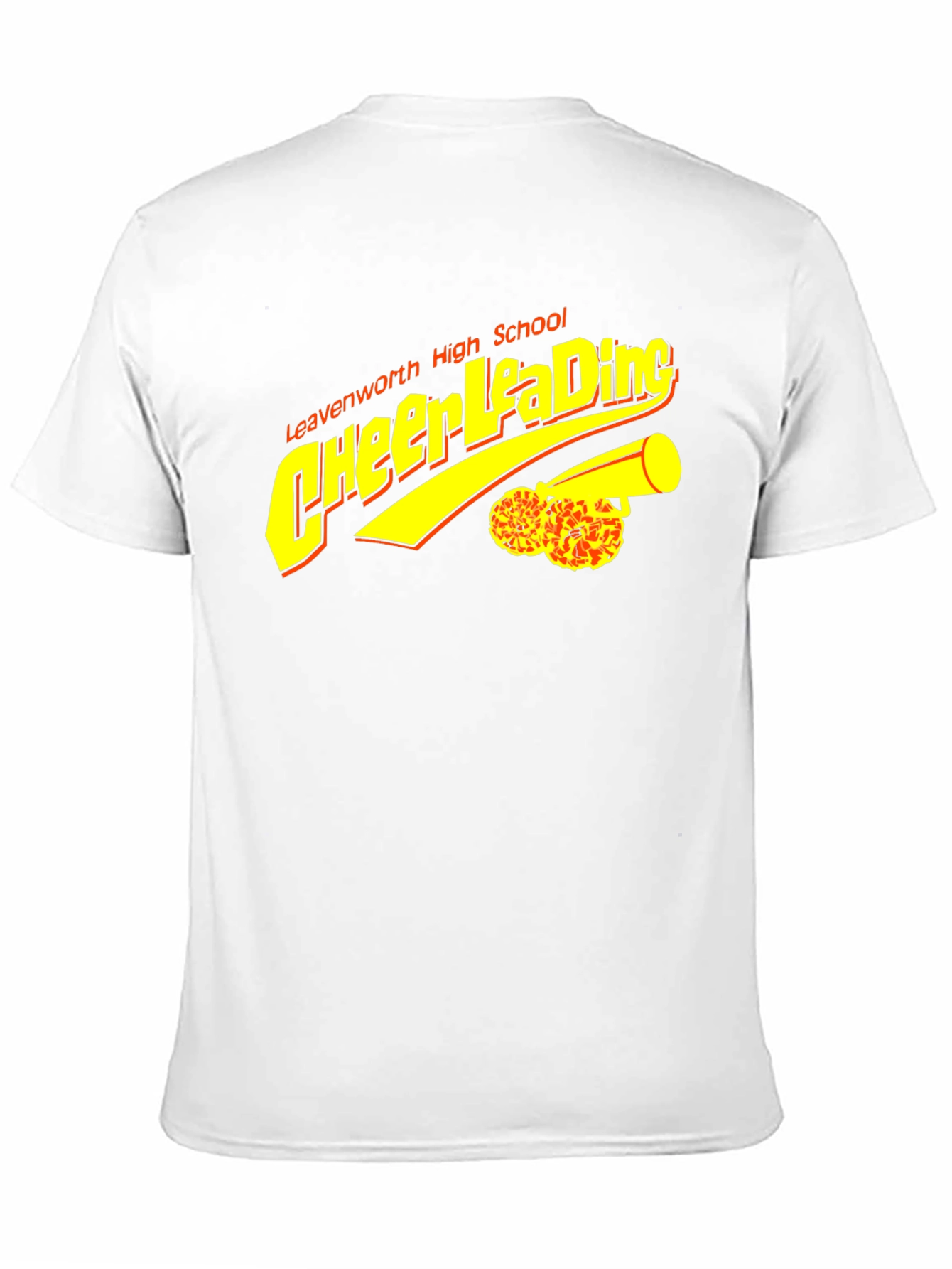 Black Cheerleading High School T-Shirt view 11