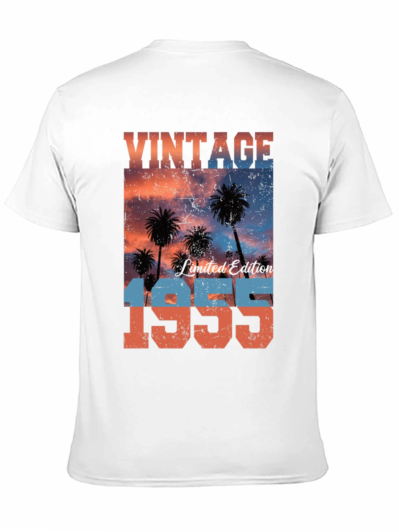 Black Vintage 1955 Limited Edition T-Shirt view 11