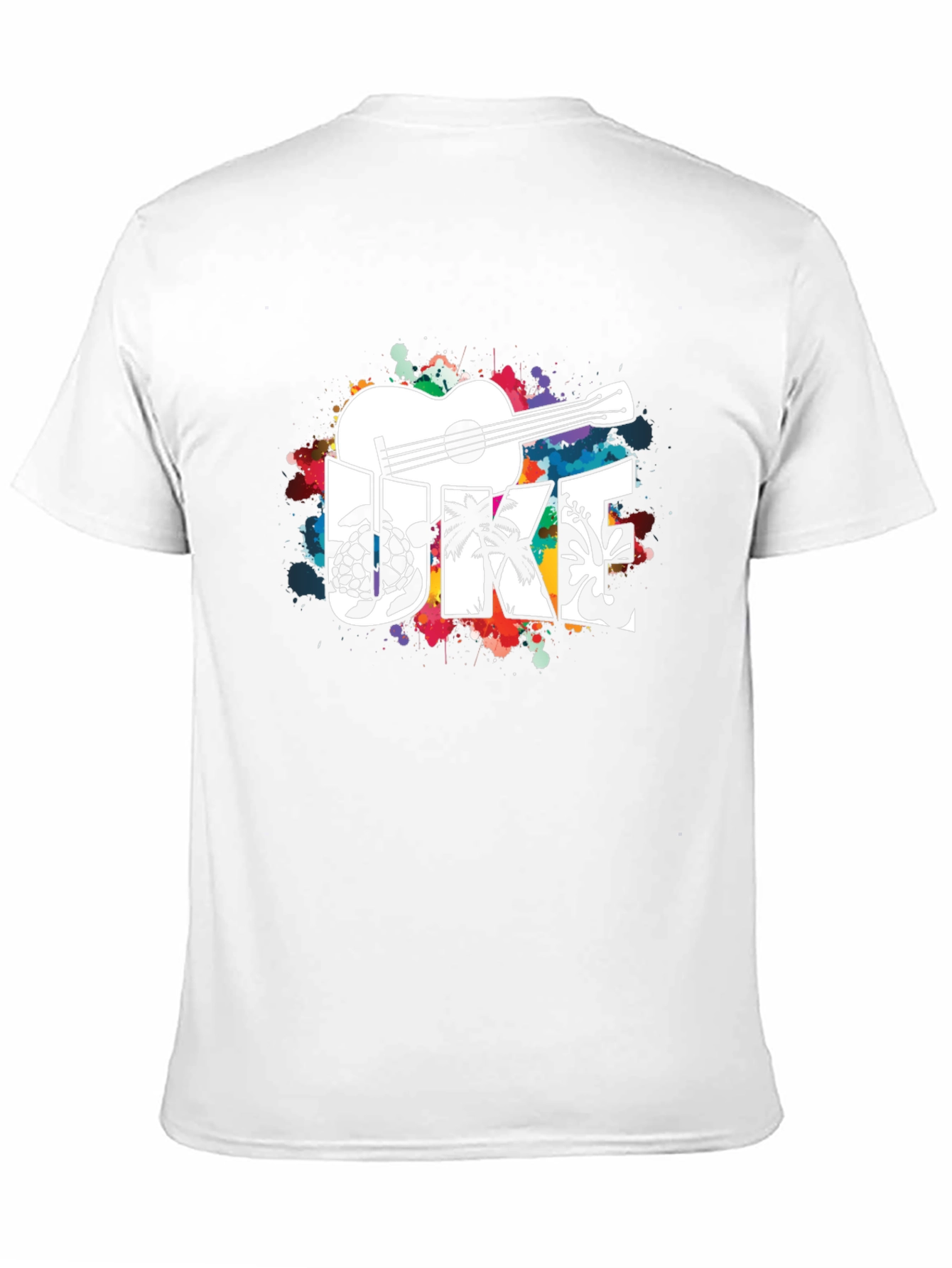 Black Ukulele Graphic Tee - Island Vibes view 11