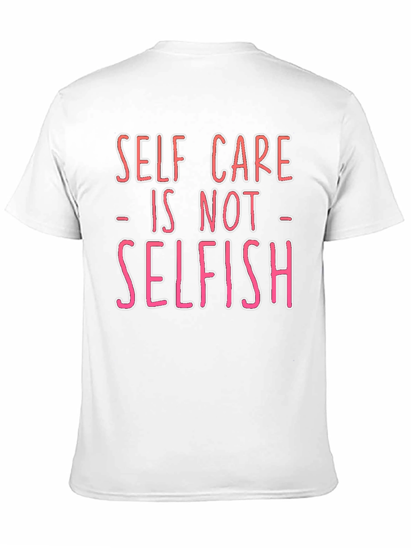 Black Self Care is Not Selfish Graphic Tee - Black view 11