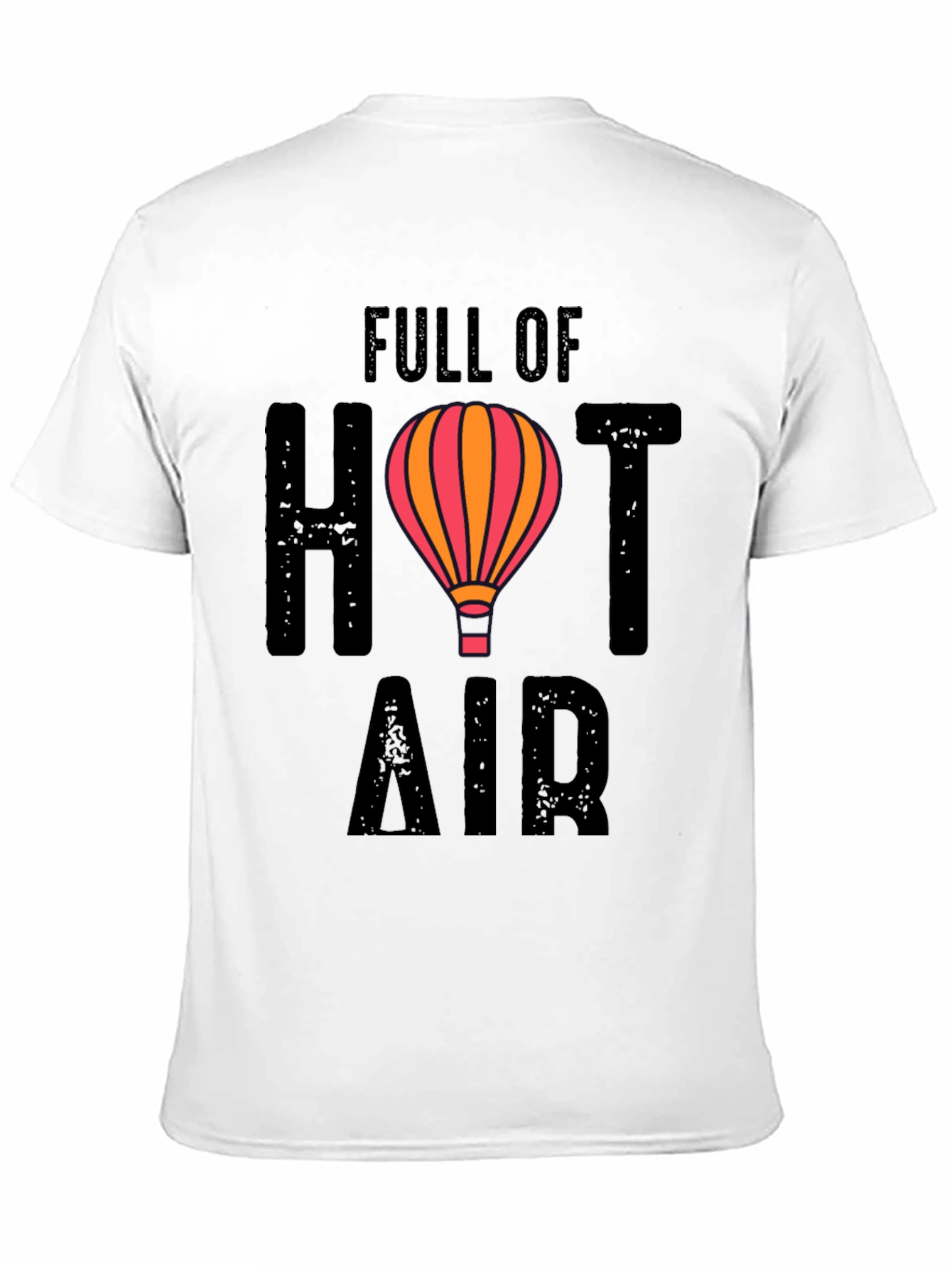 Black Full of Hot Air Graphic Tee view 11