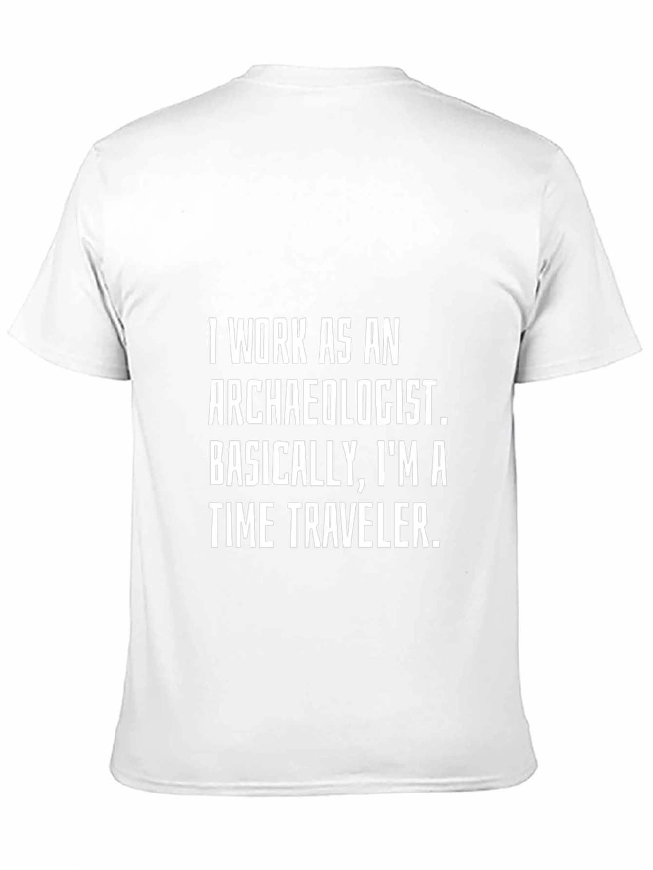 Black Archaeologist Time Traveler T-Shirt view 11