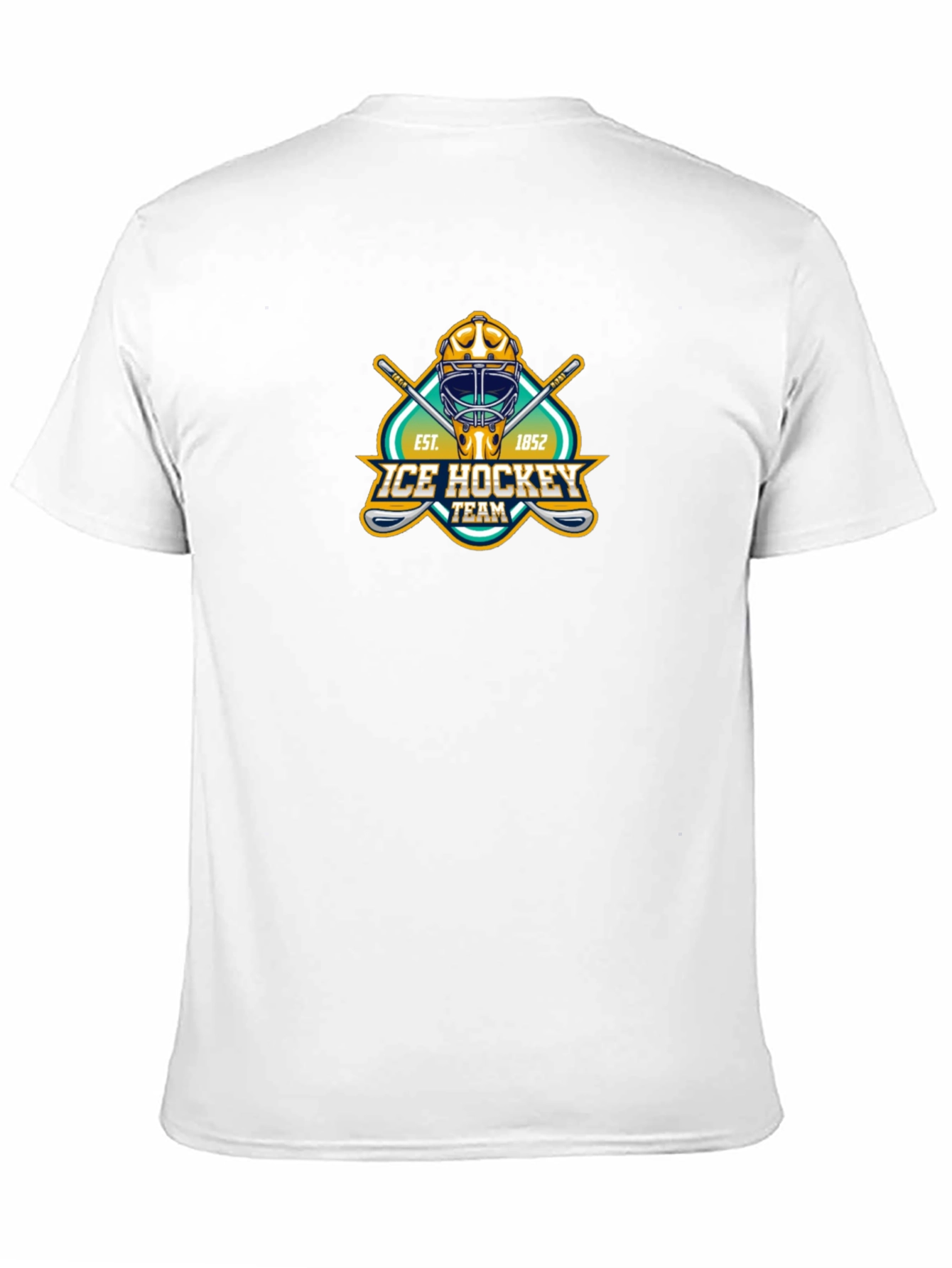 Black Ice Hockey Team Graphic T-Shirt - Vintage Style view 11