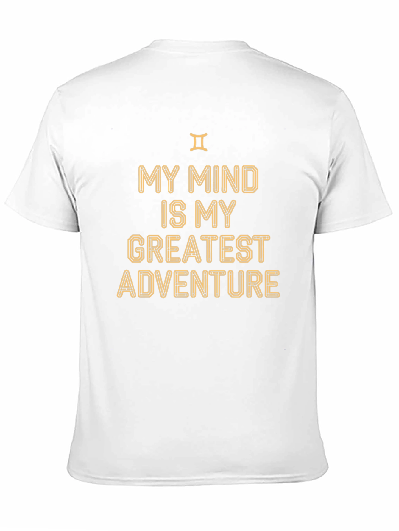Gemini Zodiac T-Shirt - My Mind Is My Greatest Adventure - 11