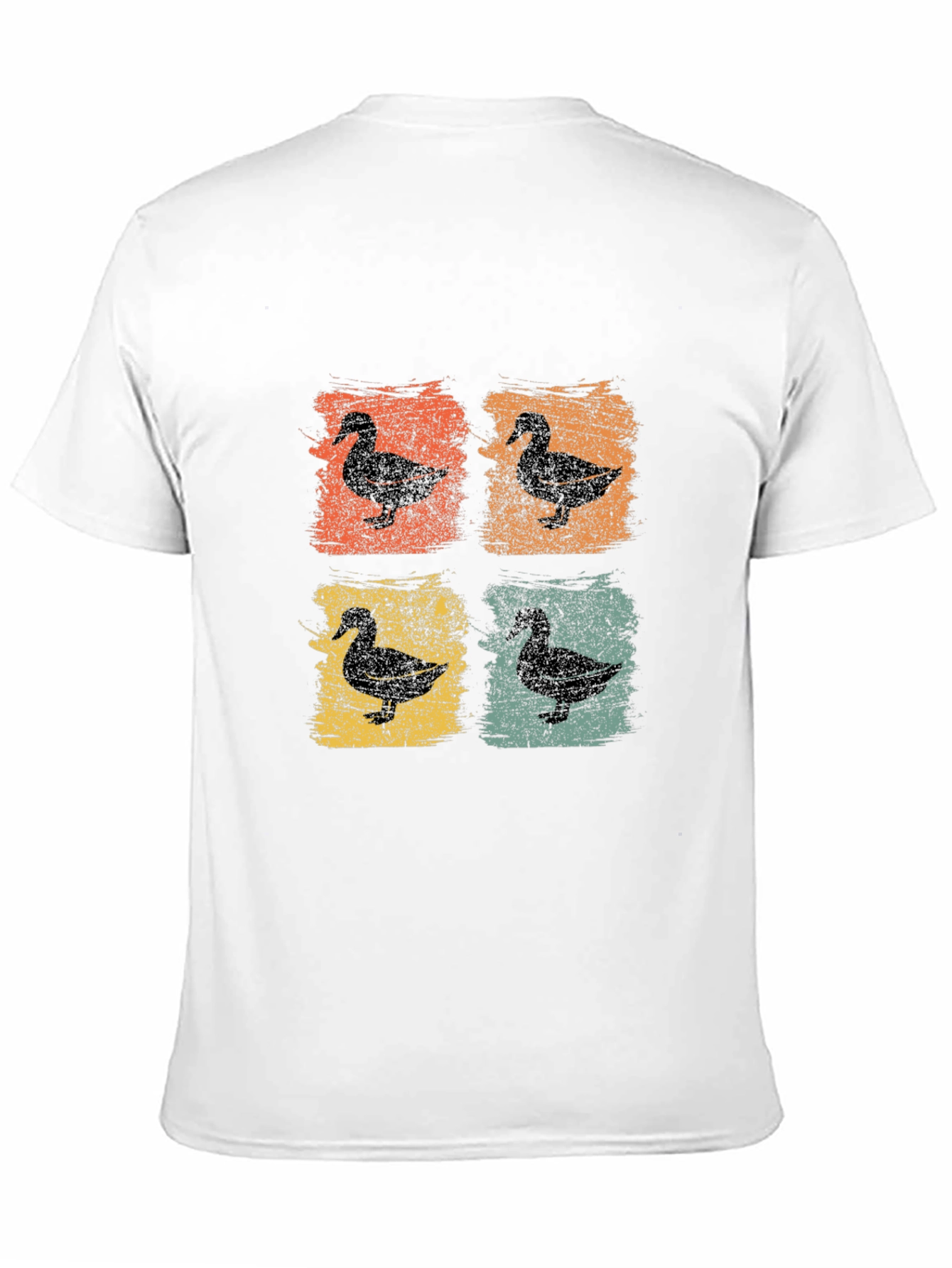 Black Retro Duck T-Shirt - Vintage Style Graphic Tee view 11