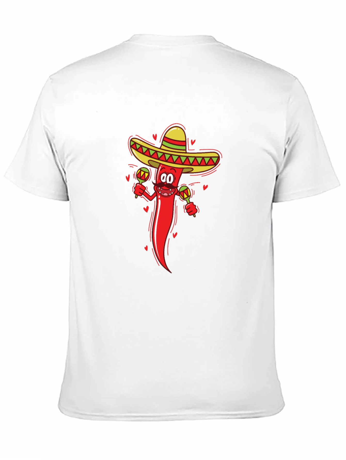 Black Chili Pepper Sombrero Graphic Tee view 11