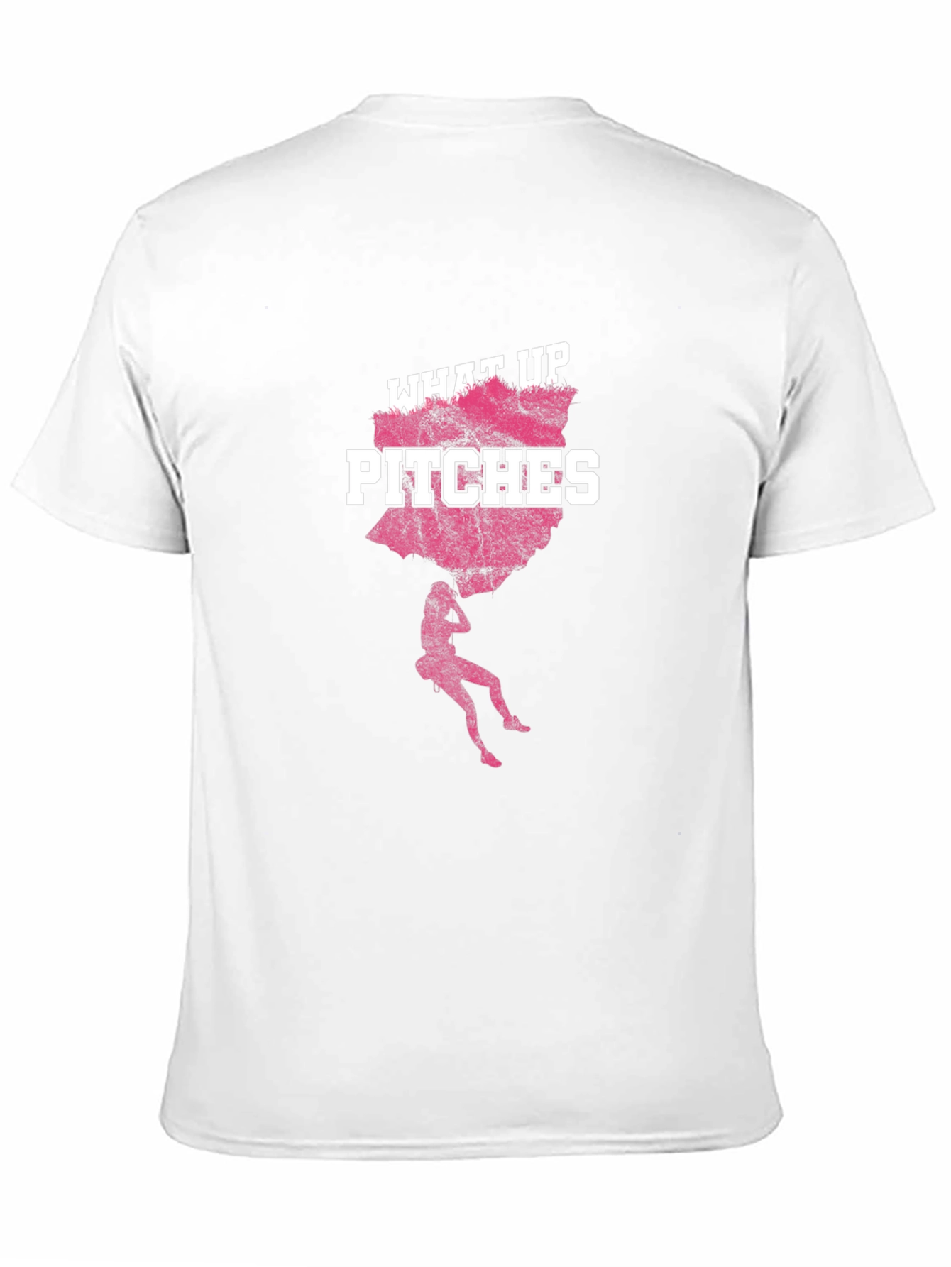 Black What Up Pitches Graphic Tee - Funny Adult Humor view 11