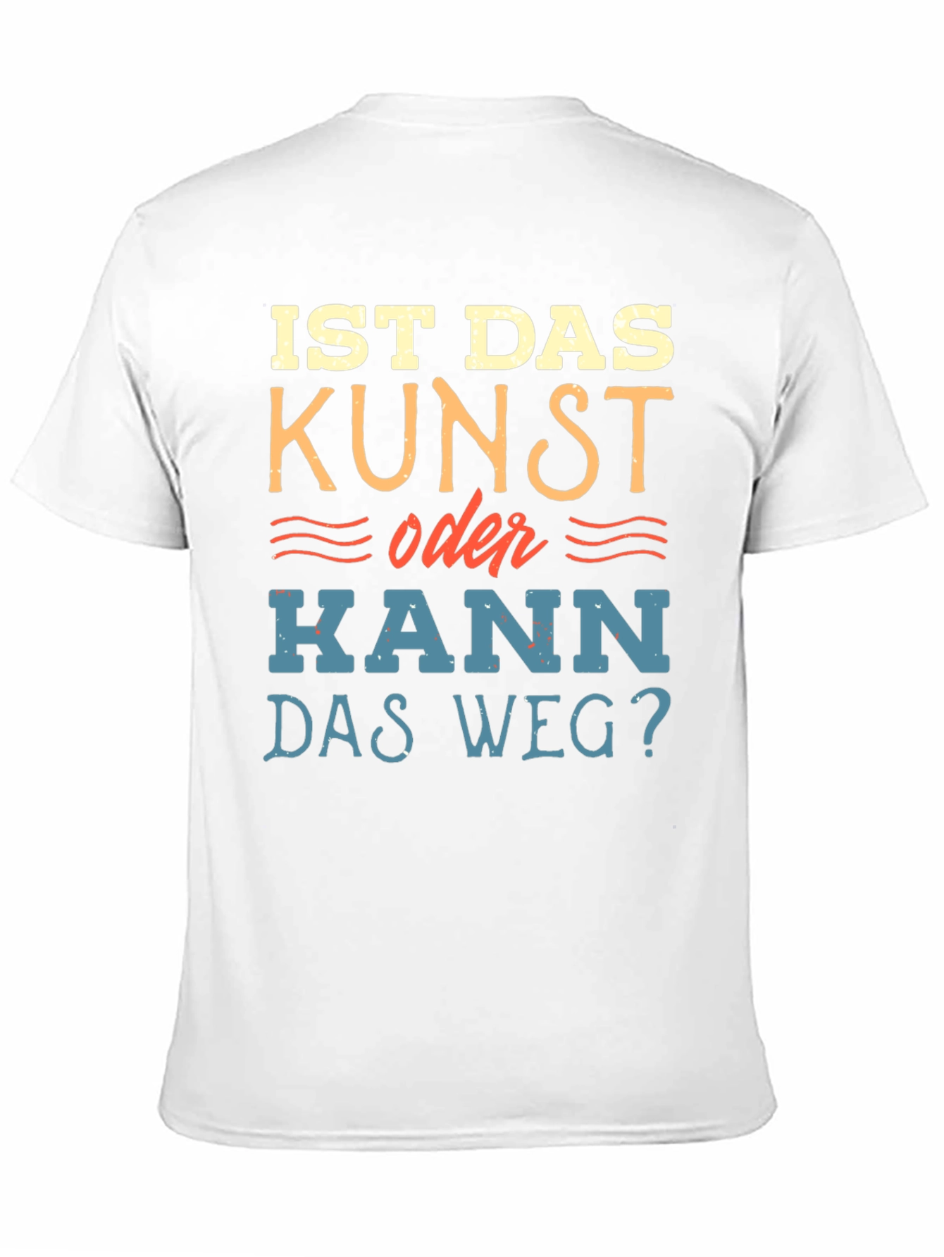 Black Is Das Kunst Funny German Humor T-Shirt view 11