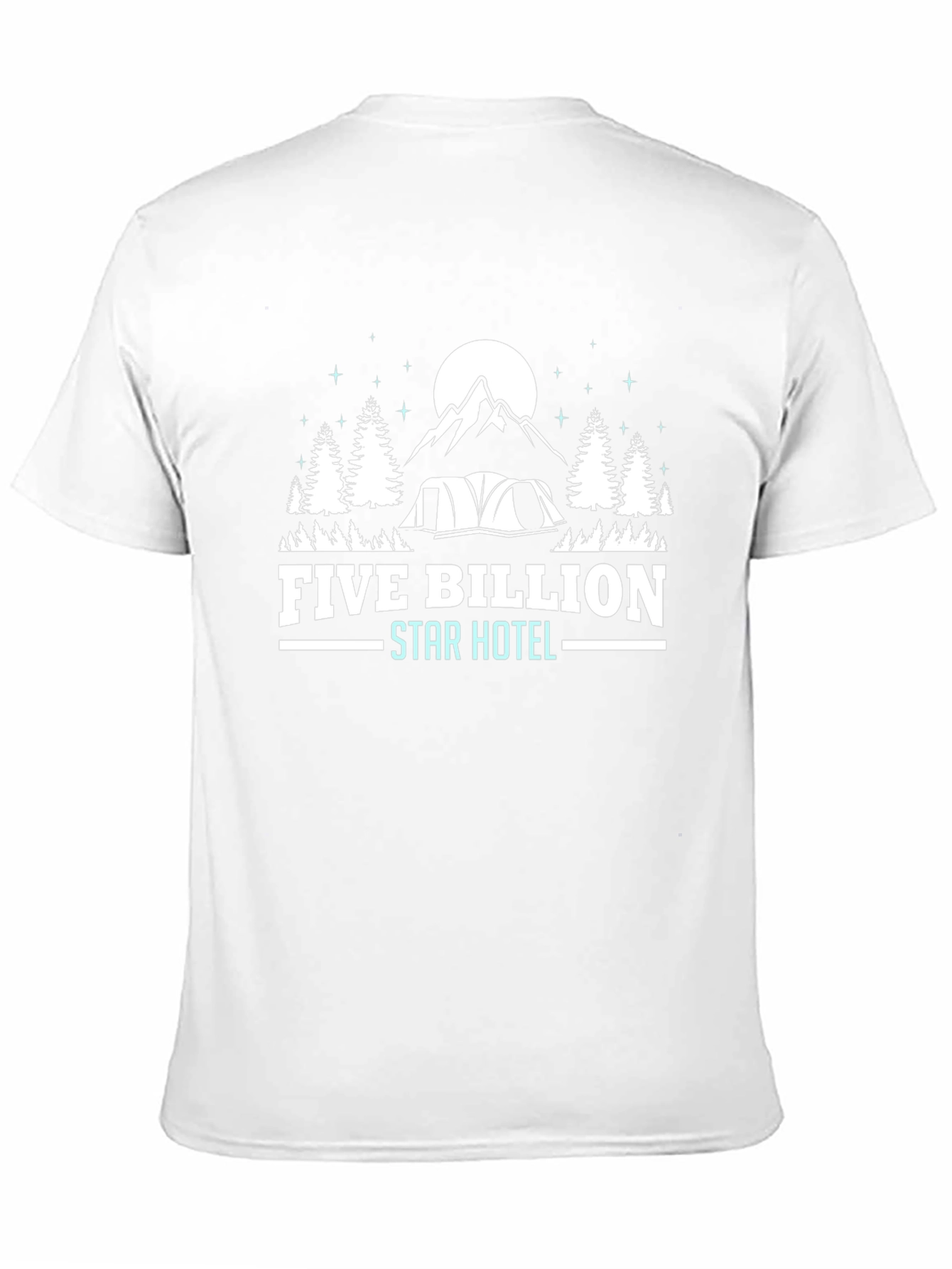 Five Billion Star Hotel Camping T-Shirt - 11