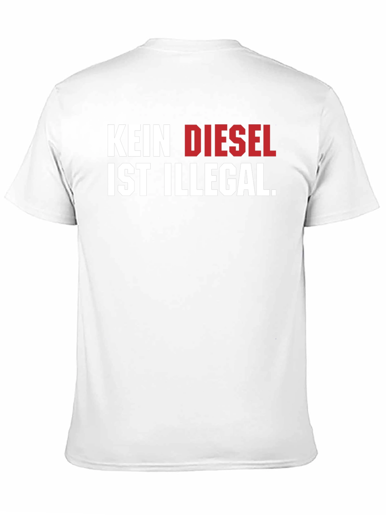 Black Kein Diesel Ist Illegal T-Shirt - Black view 11