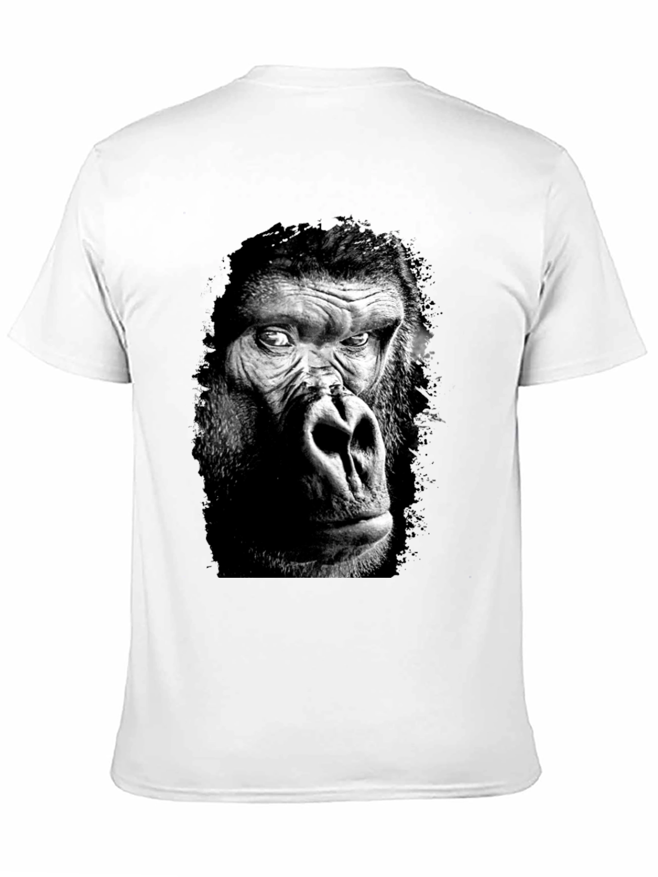 Black Gorilla Graphic Black T-Shirt view 11