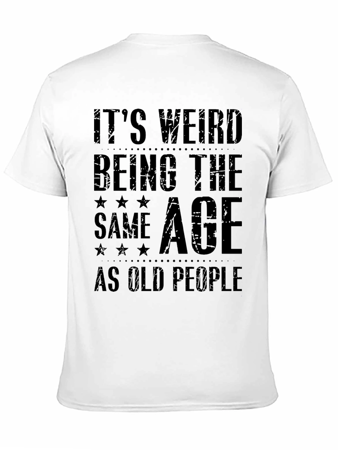 Black Funny Age Saying Black Graphic Tee view 11