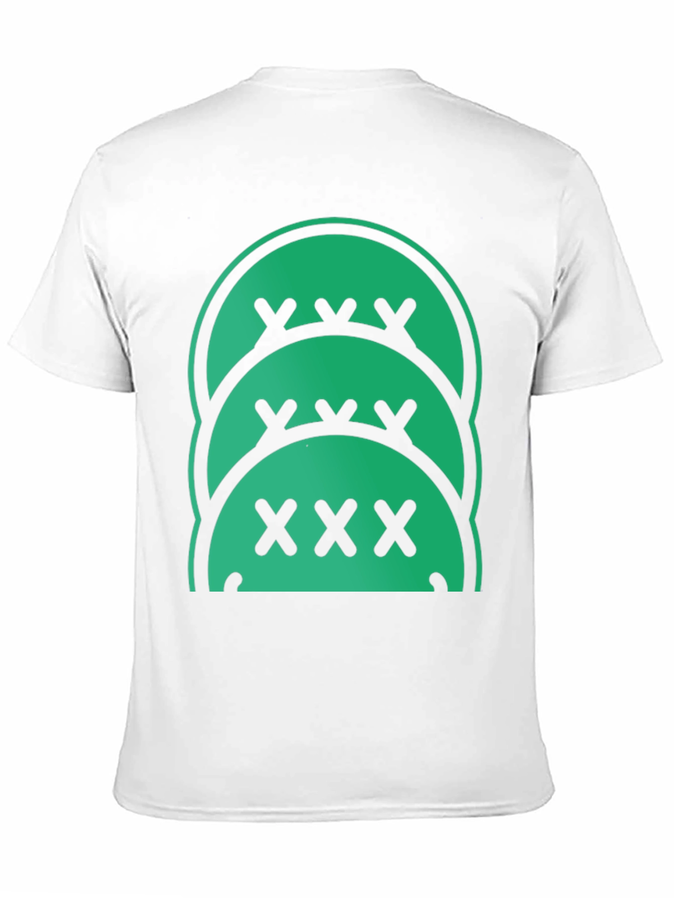 Black Graphic Print Black T-Shirt - Novelty Design view 11