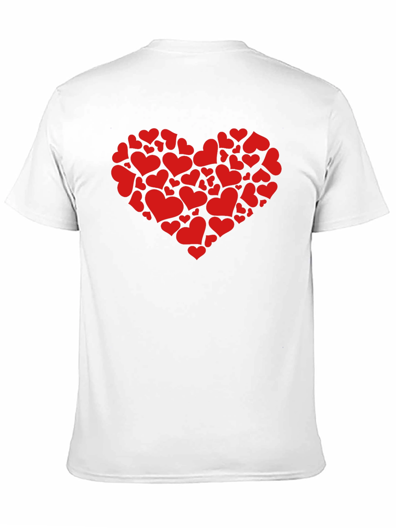 Black Heart Full of Hearts Black T-Shirt view 11