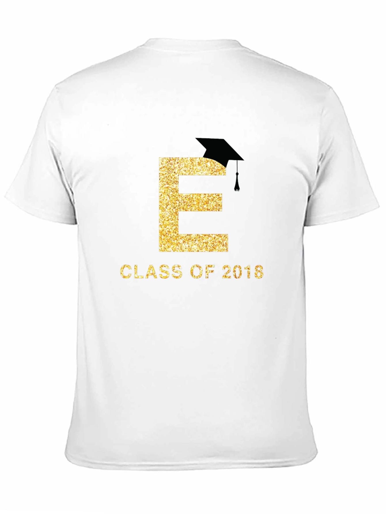 Black Class of 2018 Graduation T-Shirt view 11