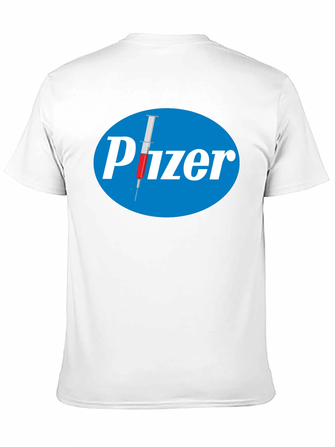Black Pfizer Vaccine Black T-Shirt view 11