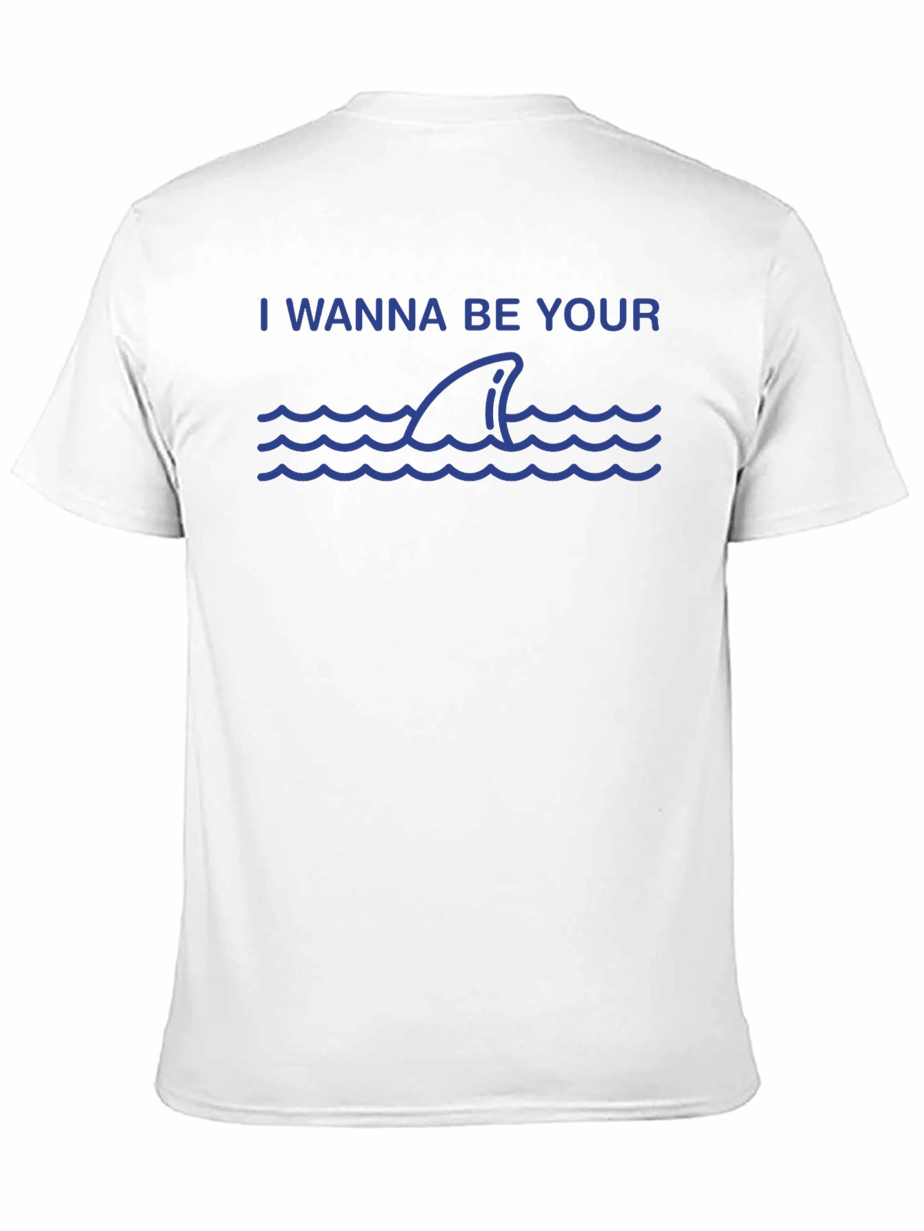 Black I Wanna Be Your Shark T-Shirt - Funny Ocean Tee view 11
