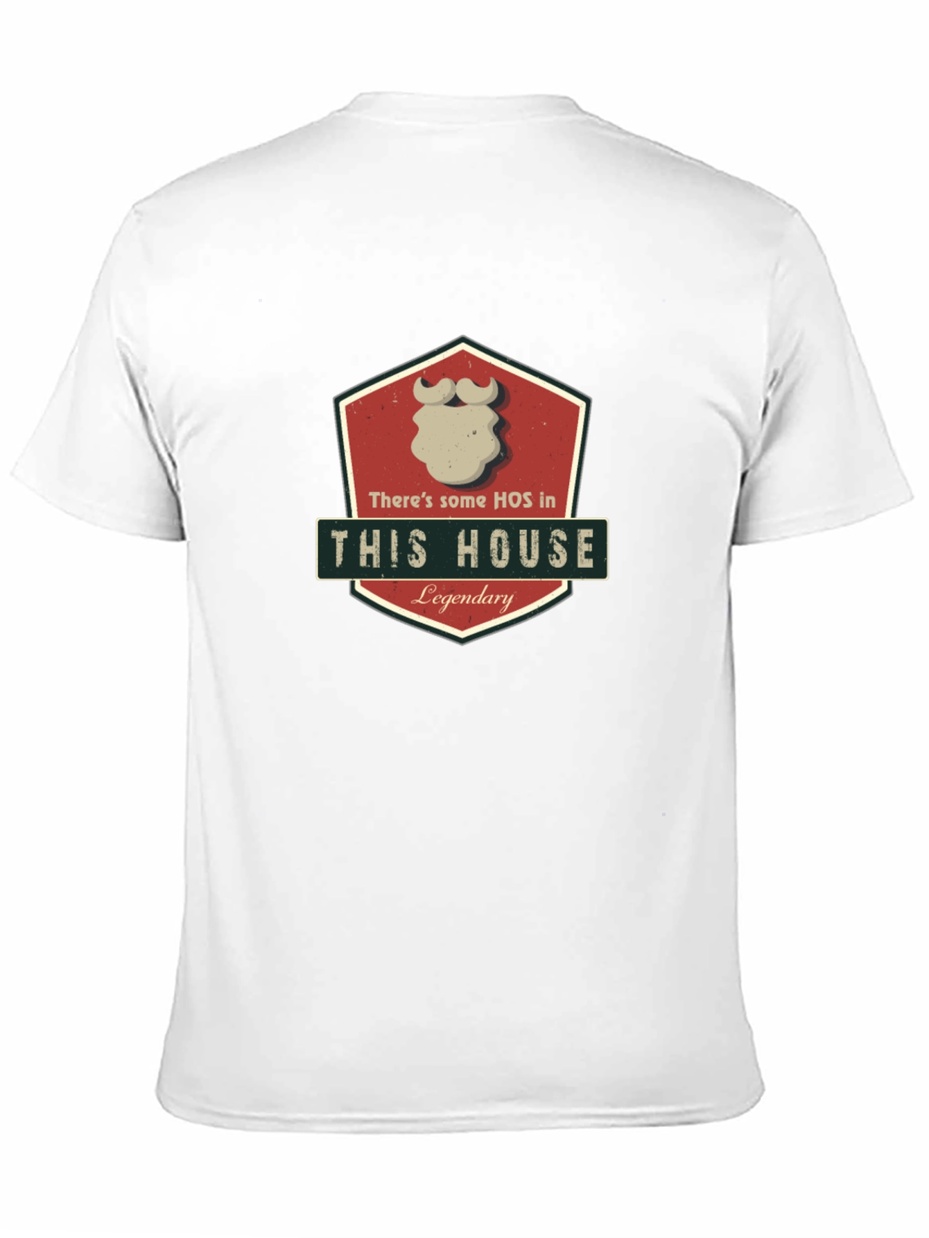 Black There's Some HOS in This House Legendary Graphic T-Shirt view 11