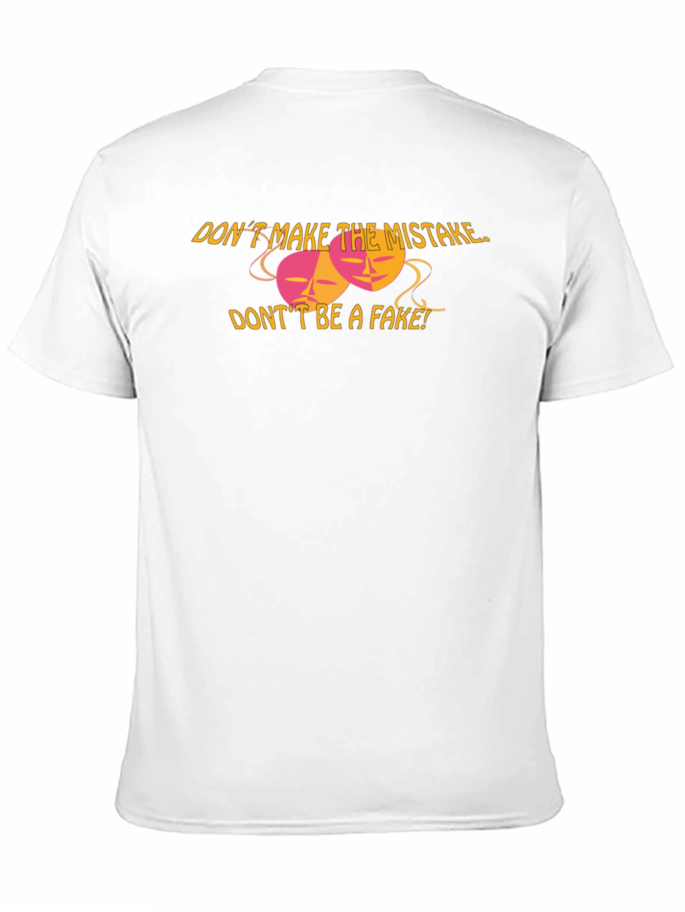 Black Don't be a Fake Black T-Shirt view 11