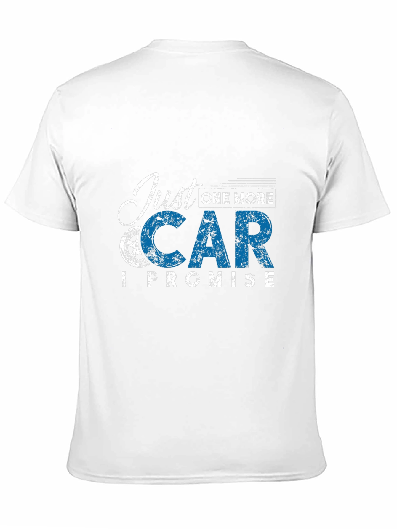 Black Just One More Car T-Shirt view 11