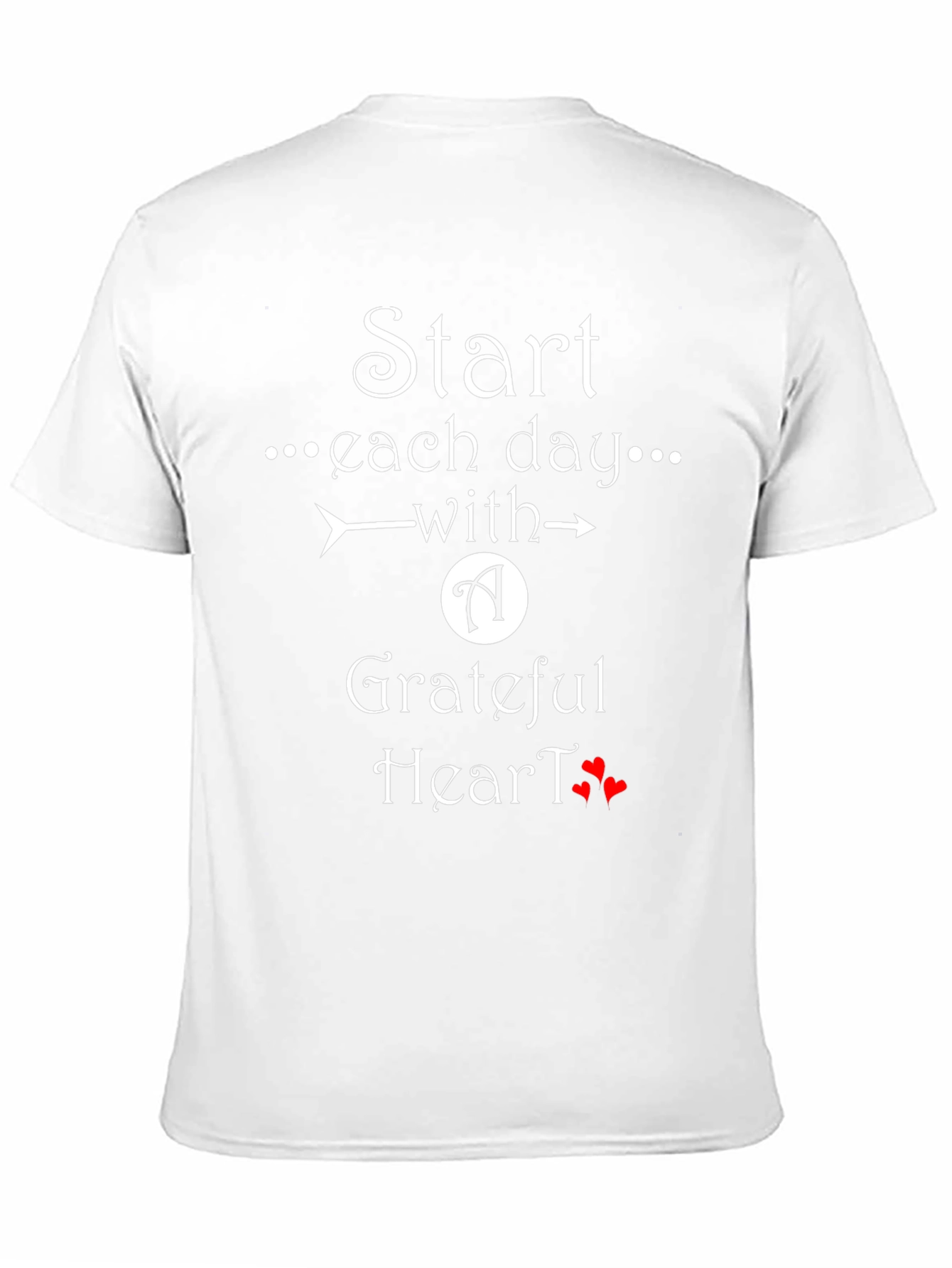 Grateful Heart Graphic T-Shirt - Everyday Inspiration - 11