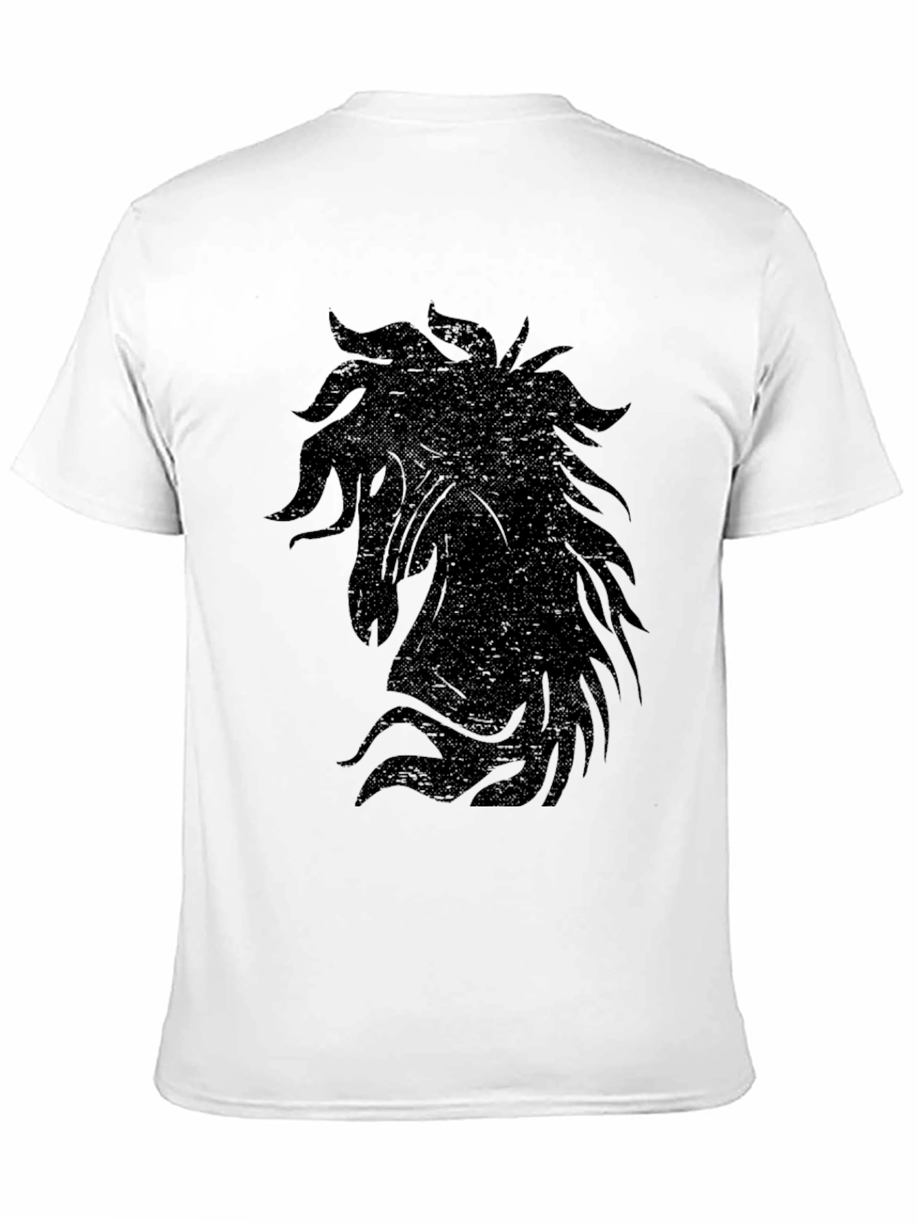 Black Black Horse Graphic Tee - Unisex Soft Cotton view 11