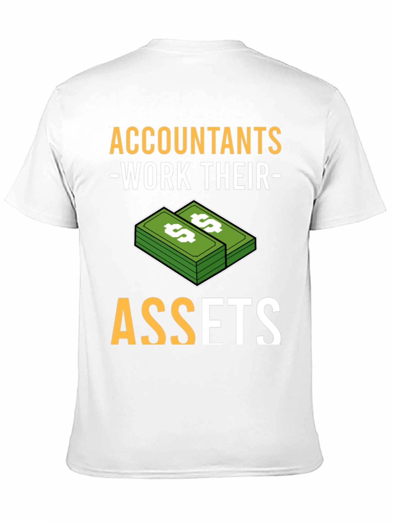 Black Accountants Work Their Assets Graphic T-Shirt view 11