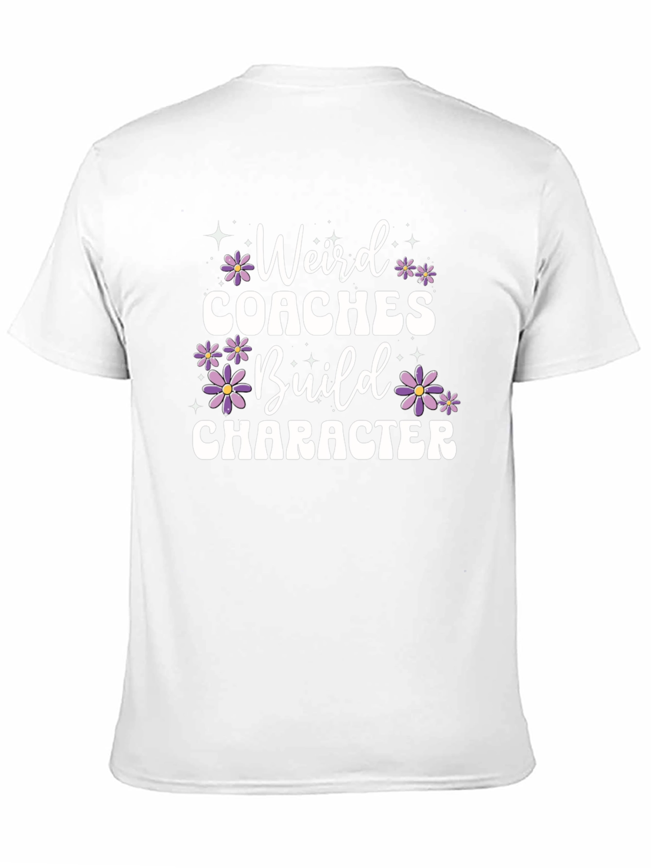 Black Weird Coaches Build Character T-Shirt view 11