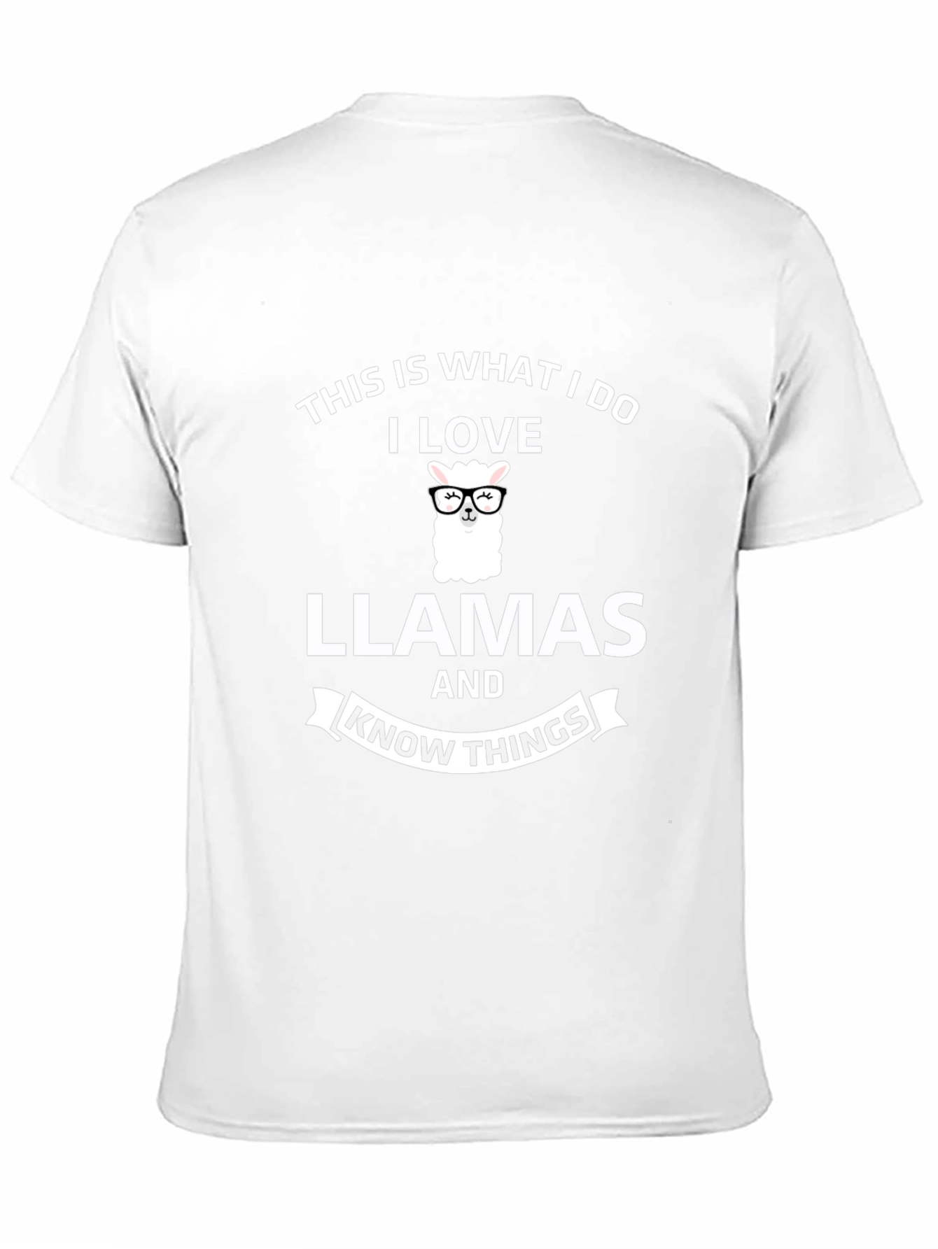 Black Llama Lover Graphic Tee - This is What I Do! view 11