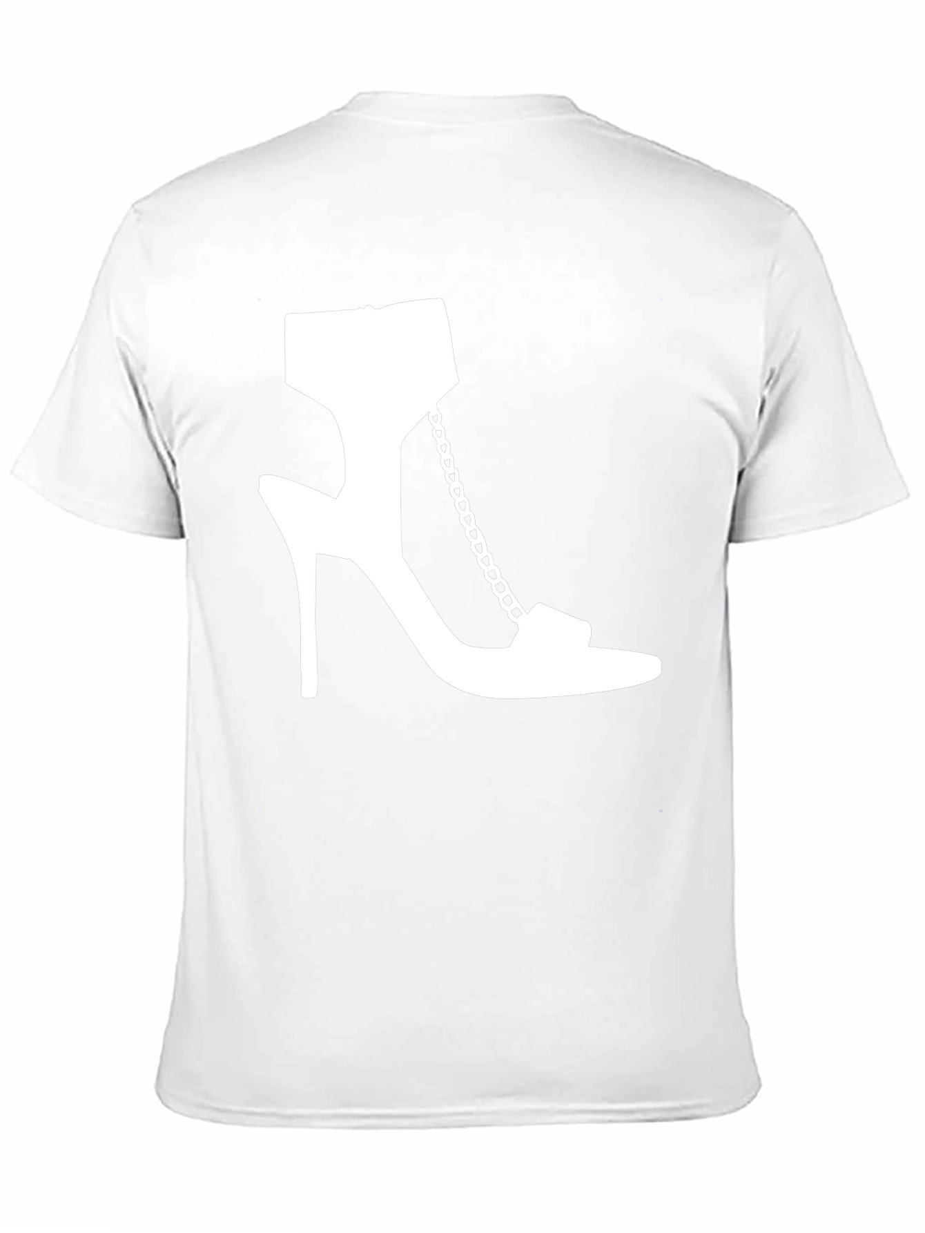 Black High Heel Graphic Tee - Fashion Statement Shirt view 11