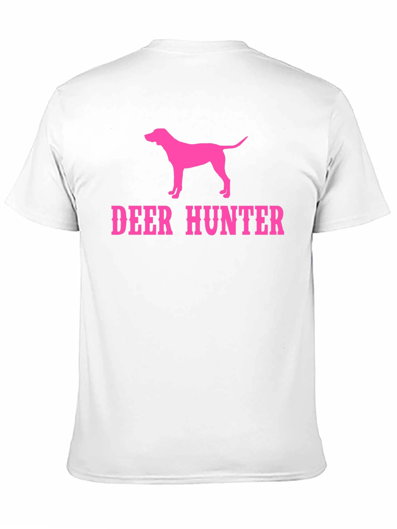 Black Deer Hunter Dog Graphic T-Shirt - Black Tee view 11