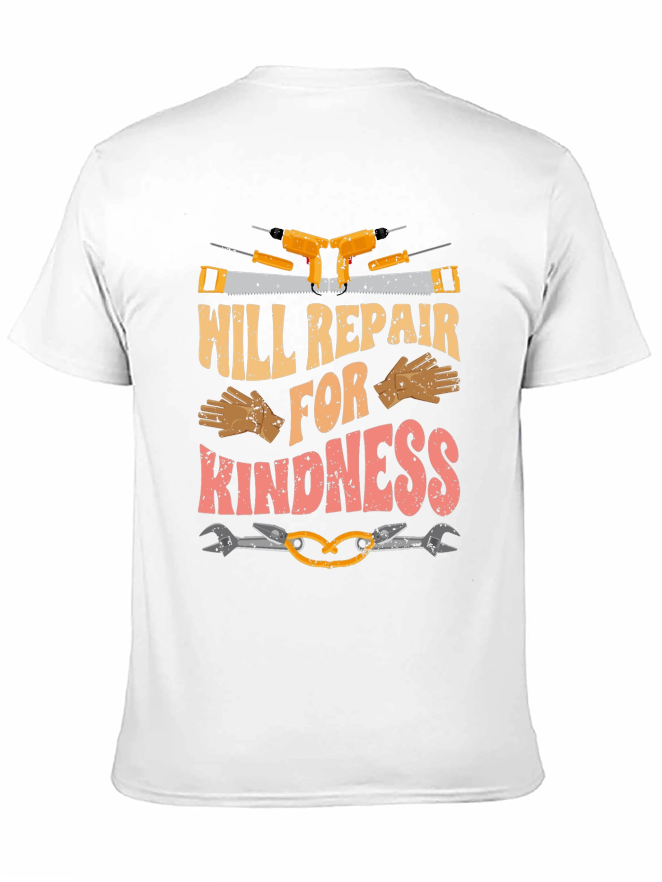 Black Will Repair for Kindness T-Shirt view 11