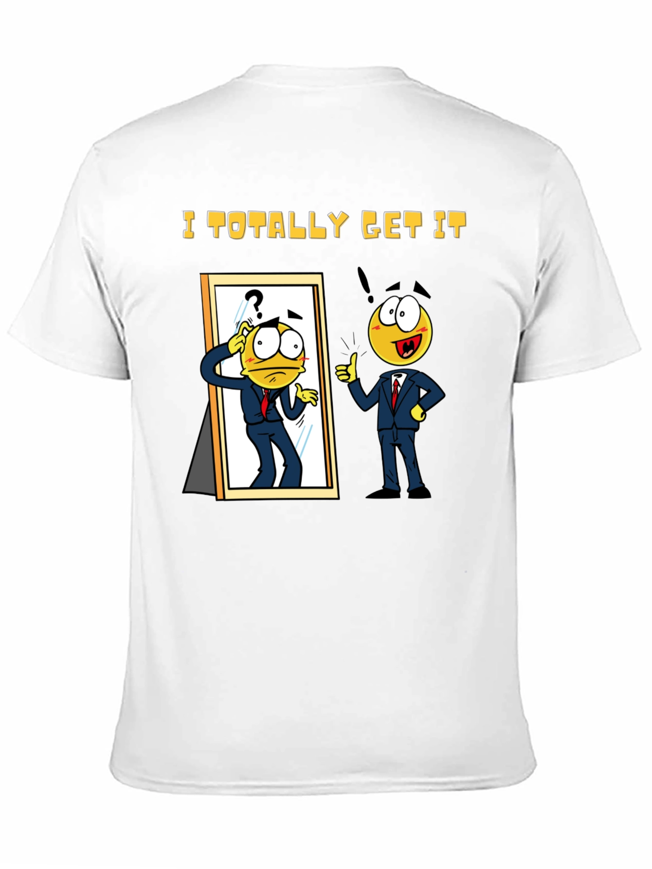 Black I Totally Get It Black T-Shirt view 11