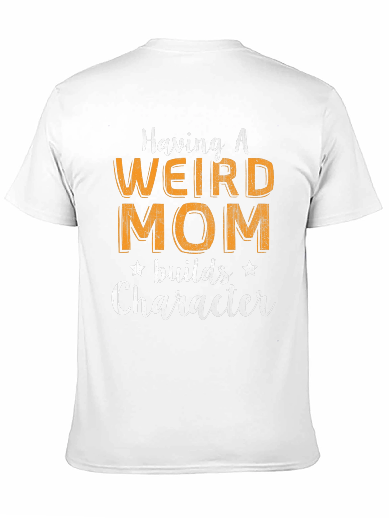 Weird Mom Builds Character Graphic T-Shirt - 11