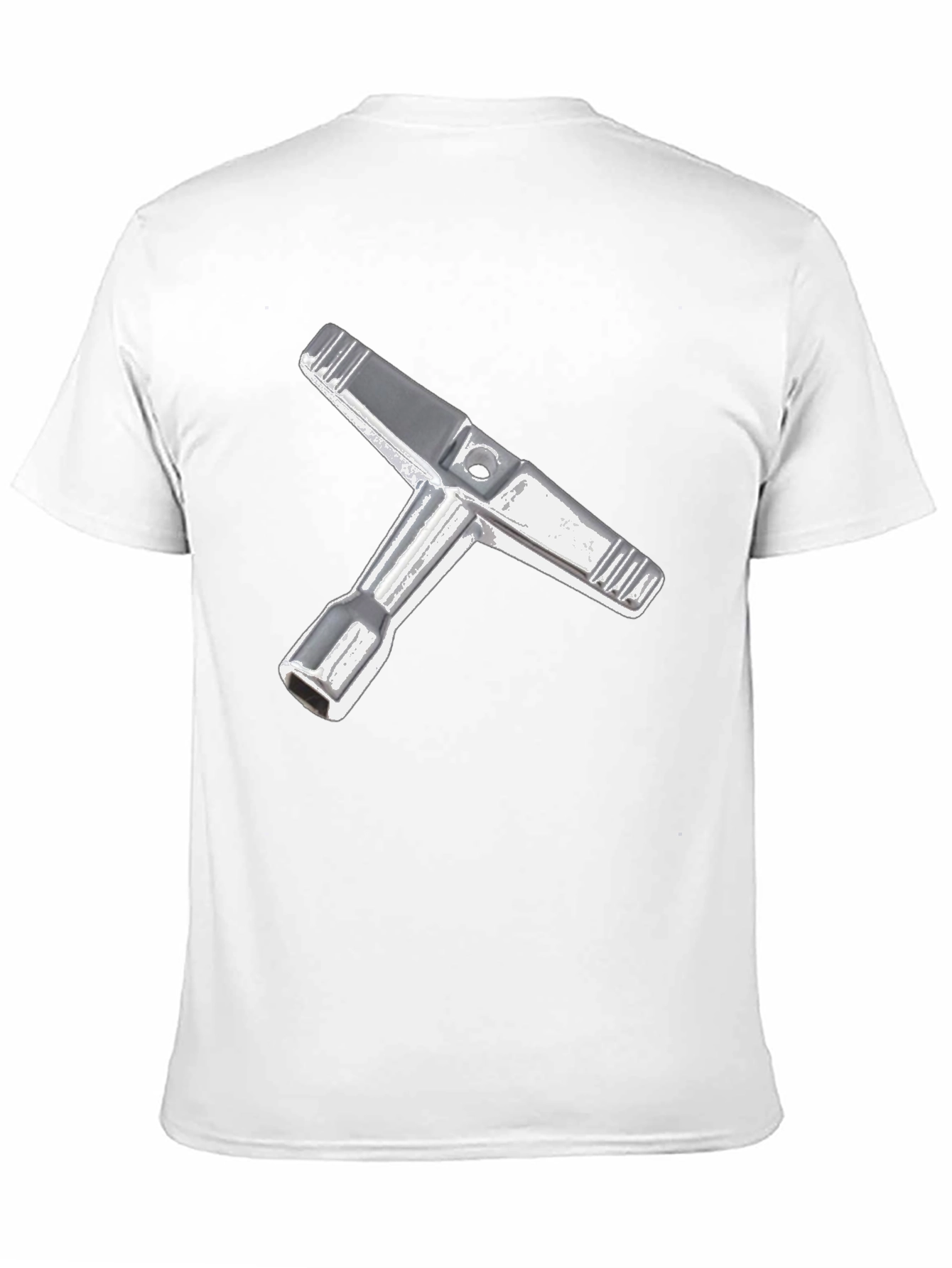 Black Black T-Shirt with Tool Graphic view 11