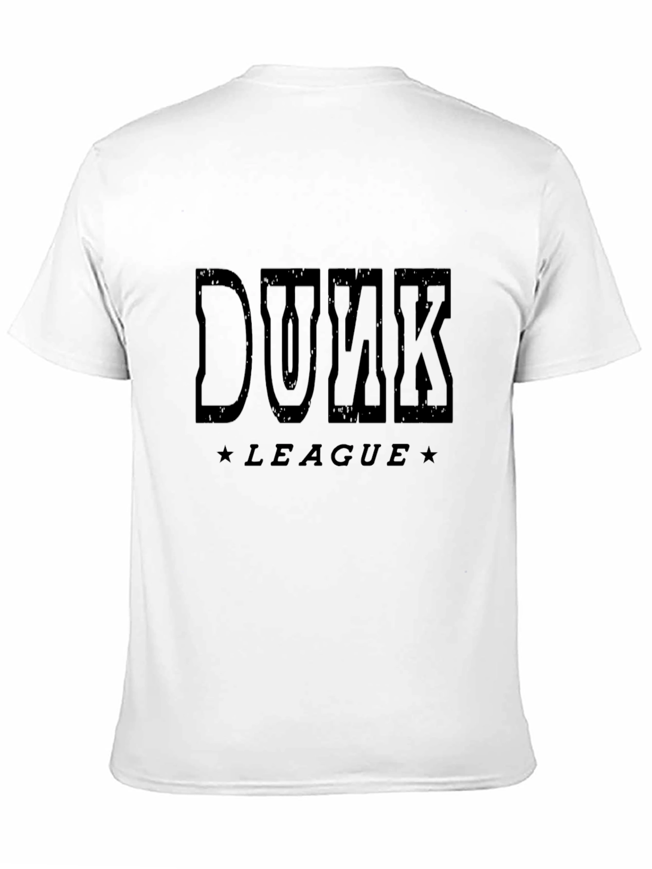 Black Dunk League Graphic Tee - Black Cotton T-Shirt view 11