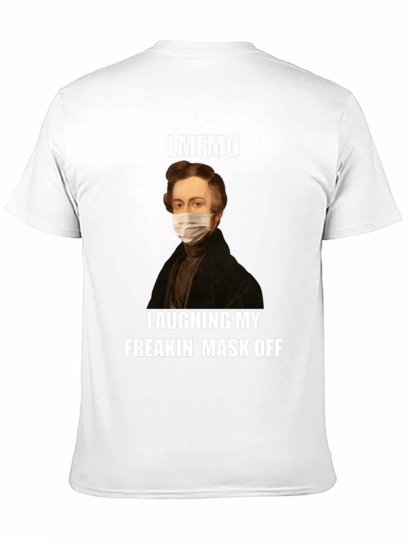 Black LMFAO Mask Off T-Shirt - Funny Novelty Tee view 11