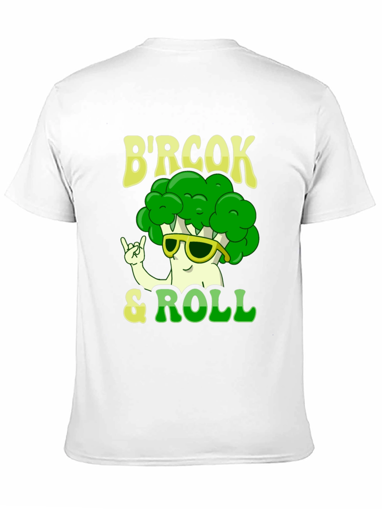 Black B'rock & Roll Broccoli T-Shirt view 11