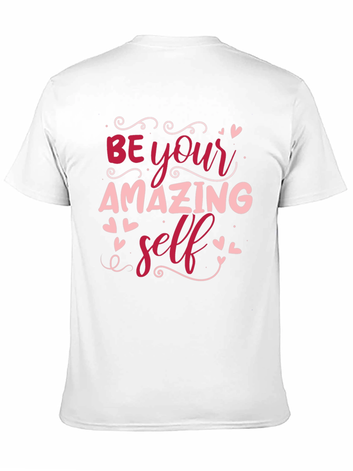 Black Be Your Amazing Self Black T-Shirt view 11
