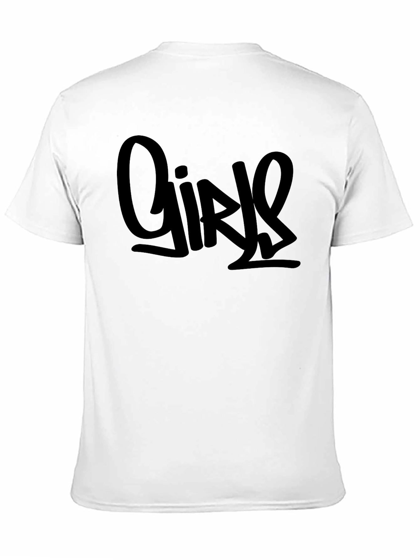 Black Girls Graphic Black T-Shirt view 11