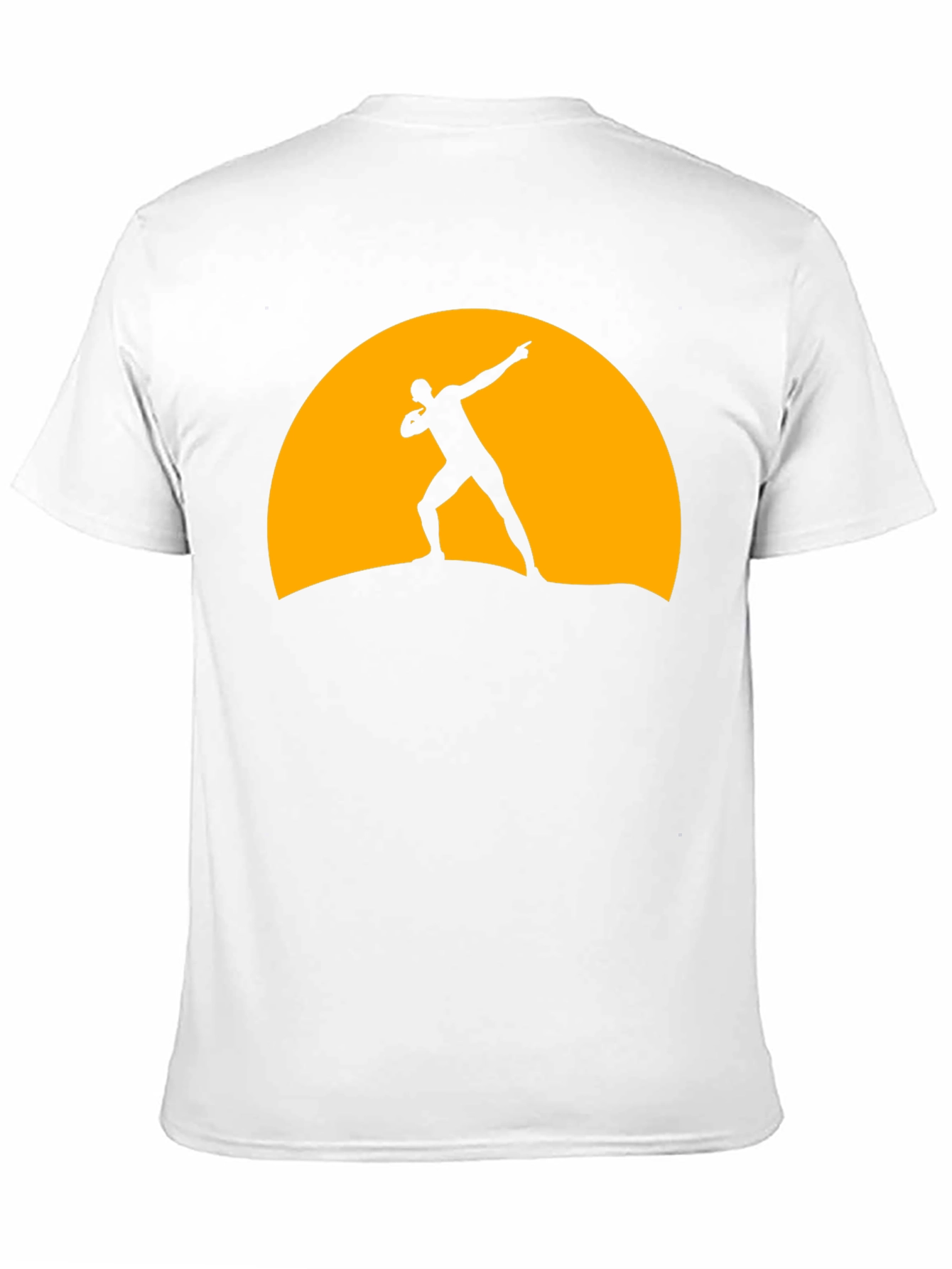 Black Silhouette Thrower Graphic Tee - Black view 11