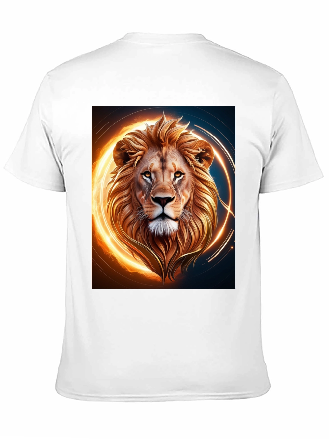 Black Lion Graphic Tee - Bold & Striking Design view 11
