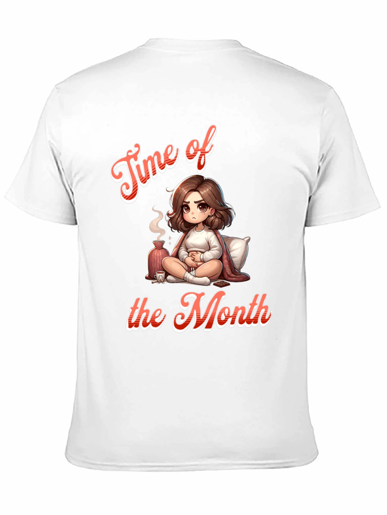 Black Time of the Month Graphic Tee view 11